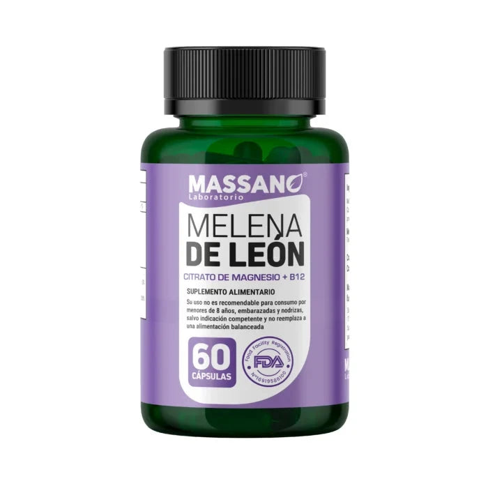 Melena de león x 60 capsulas Massano